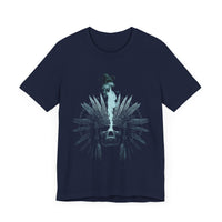 Mystical Inca Chaman Skull Bohemian Vibe Unisex T-Shirt