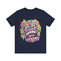 Graffiti Mayan Skull Cartoon Style Unisex T-Shirt