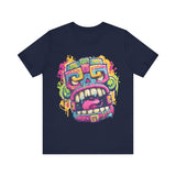 Graffiti Mayan Skull Cartoon Style Unisex T-Shirt