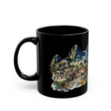 Andean Lost City Inca Temple Black Mug