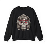 Ancient Pixel Skull Totem Unisex Sweatshirt