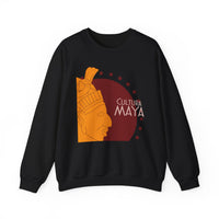 Maya Culture Profile Portrait Unisex Sweatshirt
