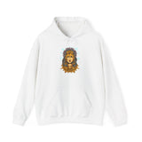 Golden Aztec Warrior Queen Illustration Unisex Hoodie