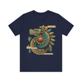 Feathered Serpent Sun Spiral Unisex T-Shirt