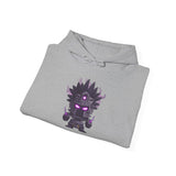 Aztec Shadow Warrior God with Glowing Eyes Unisex Hoodie