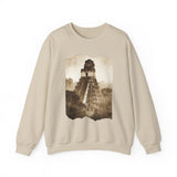 Vintage Tikal Jungle Temple Sepia Print Unisex Sweatshirt