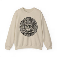 Aztec Totem Mesoamerican Art Illustration Unisex Sweatshirt
