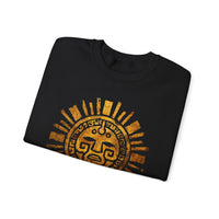 Inti Inca Sun God Petroglyph Symbol Unisex Sweatshirt