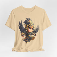 Chibi Falcon Warrior Inca Armor Unisex T-Shirt