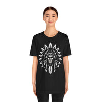 Sacred Tribal Chief Emblem Illustration Unisex T-Shirt