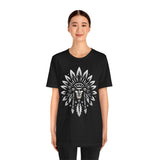 Sacred Tribal Chief Emblem Illustration Unisex T-Shirt