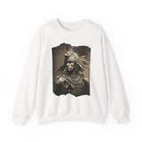 Vintage Inca Warrior Sepia Portrait Unisex Sweatshirt