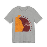 Maya Culture Profile Portrait Unisex T-Shirt