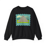 Stamp Chichén Itzá Mexico Unisex Sweatshirt