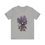 Shadow Aztec God with Glowing Eyes Unisex T-Shirt