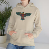 Aztec Free Bird Illustration Unisex Hoodie