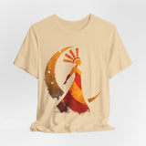 Mama Killa Inca Moon Goddess Glyph Style Unisex T-Shirt