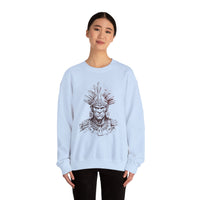 Maya Warrior Ink Portrait Unisex Sweatshirt