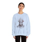 Maya Warrior Ink Portrait Unisex Sweatshirt