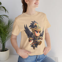 Chibi Falcon Warrior Inca Armor Unisex T-Shirt
