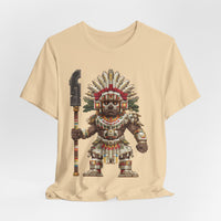 Temple Guardian Pixel Warrior Unisex T-Shirt
