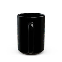 Andean Cliffside Inca Citadel Graphic Black Mug