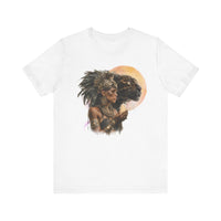 Aztec Jaguar Priestess Oracle Unisex T-Shirt