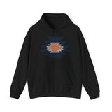 Minimal Southwest Tribal Rug Pattern Illustration Unisex Hoodie