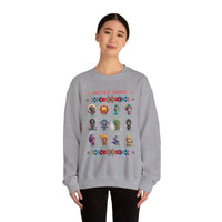Pixel Art Aztec Gods Mythology Unisex Sweatshirt