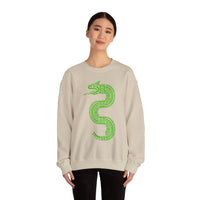 Jade Snake Spiral Unisex Sweatshirt
