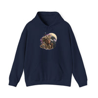Ancient Inca Shaman with Condor Companion Unisex Hoodie