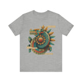Feathered Serpent Sun Spiral Unisex T-Shirt