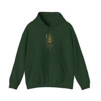 Golden Shaman Tribal Symbol Line Art Unisex Hoodie