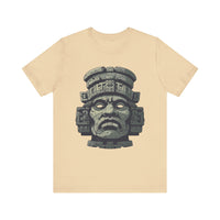 Mayan Sacred Head Stone Unisex T-Shirt