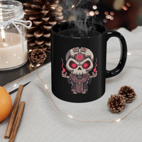 Ah Puch Chibi Death Priest Black Mug