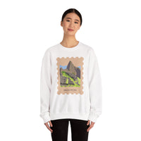 Stamp Machu Picchu Peru Unisex Sweatshirt