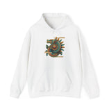 Feathered Serpent Sun Spiral Unisex Hoodie