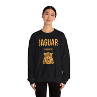 Aztec Jaguar Warrior Emblem Unisex Sweatshirt