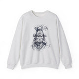 Fierce Inca Warrior Ink Illustration Unisex Sweatshirt