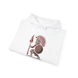 Young Warrior Glyph Pre-Hispanic Style Unisex Hoodie