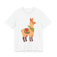Peru Culture Llama Graphic Unisex T-Shirt