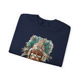 Maya Warrior Watercolor Portrait Unisex Hoodie