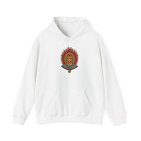 Aztec Warrior Priestess in Eagle Headdress Unisex Hoodie