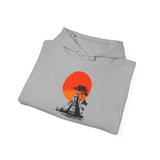 Tikal Sunset Temple Minimalist Art Unisex Hoodie
