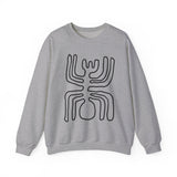 Nazca Lines Style Spider Unisex Sweatshirt