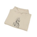 Young Jaguar Warrior Sketch Unisex Hoodie