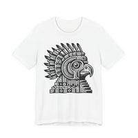 Aztec Eagle Pyramid Emblem Unisex T-Shirt