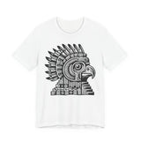 Aztec Eagle Pyramid Emblem Unisex T-Shirt