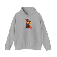 Cultural Heritage Native Portrait Design Unisex Hoodie