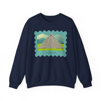 Stamp Chichén Itzá Mexico Unisex Sweatshirt